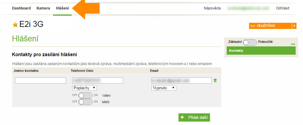 Select reporting